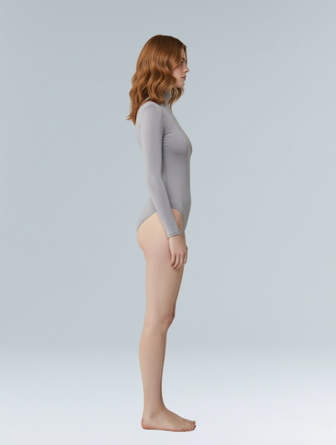 Long Sleeve Turtle Neck Bodysuit