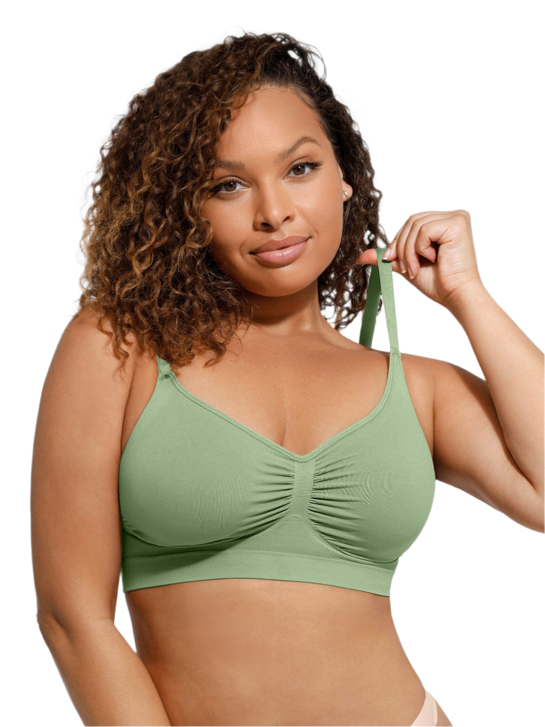 HeyShape-Snatched-Seamless-Bra-Green V1