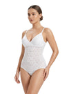 Body Transparente Encaje Cuello en V