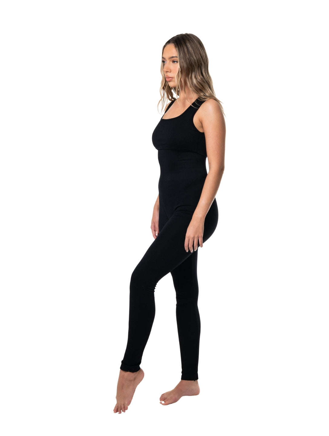 One Piece Tank Top Jumpsuit - HeyShape