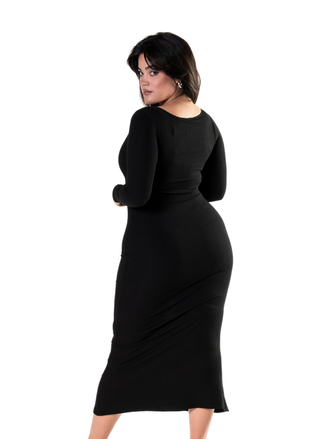Shapewear Long Sleeve Dress - HeyShape