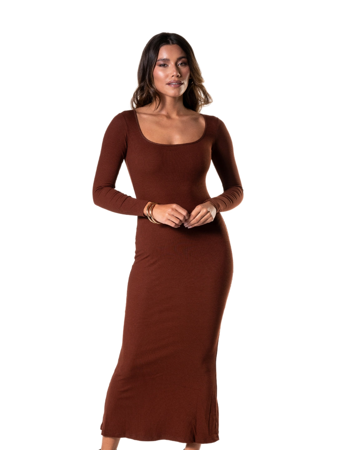 Shapewear Long Sleeve Dress - HeyShape