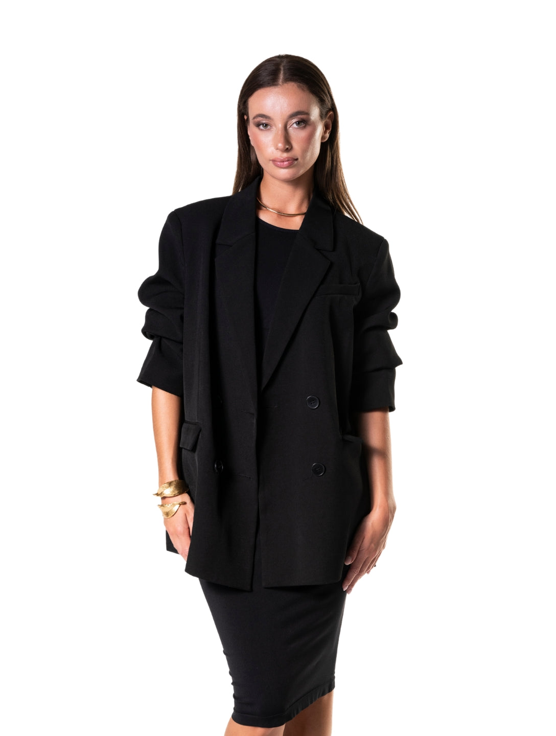 Sleeveless Shapewear Maxi Dress - HeyShape