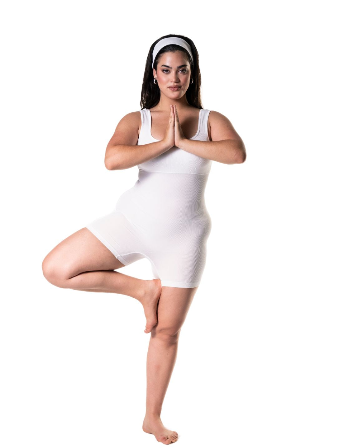 Square Neck Shapewear Jumpsuit - HeyShape