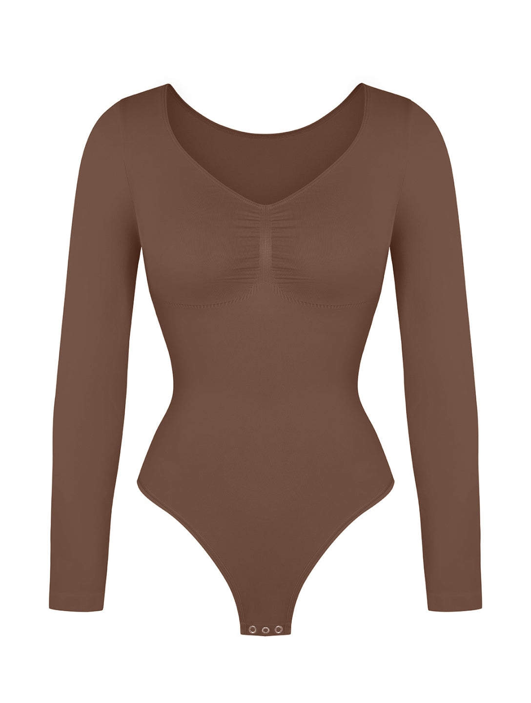 Long Sleeve Ruched Bodysuit