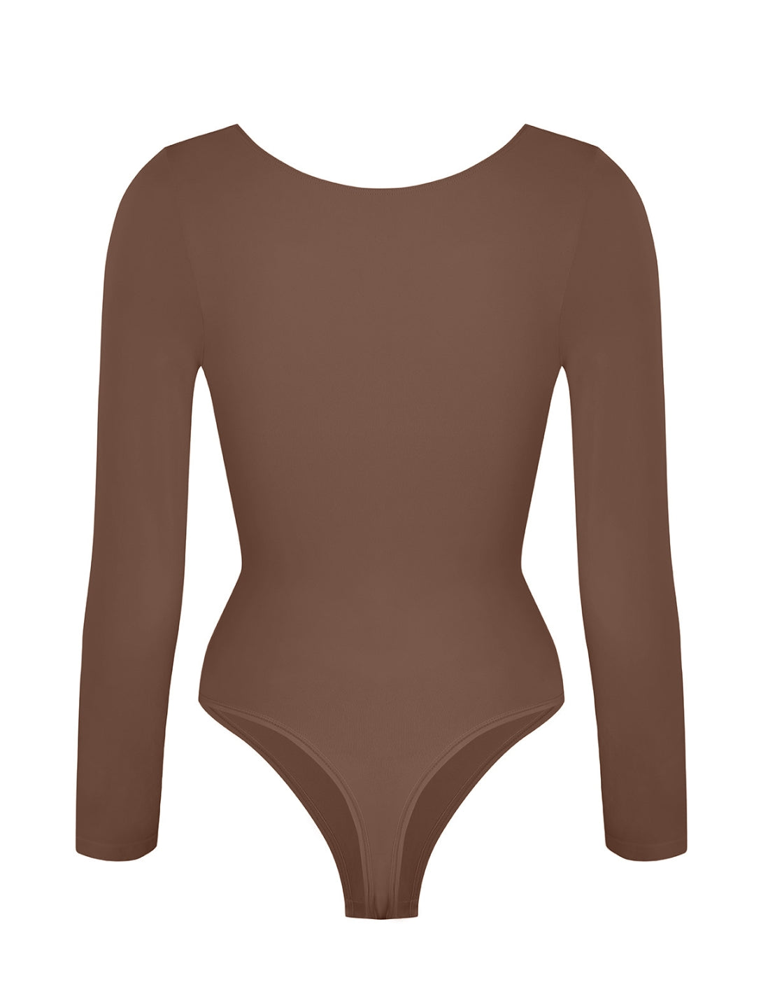 Long Sleeve Ruched Bodysuit - HeyShape