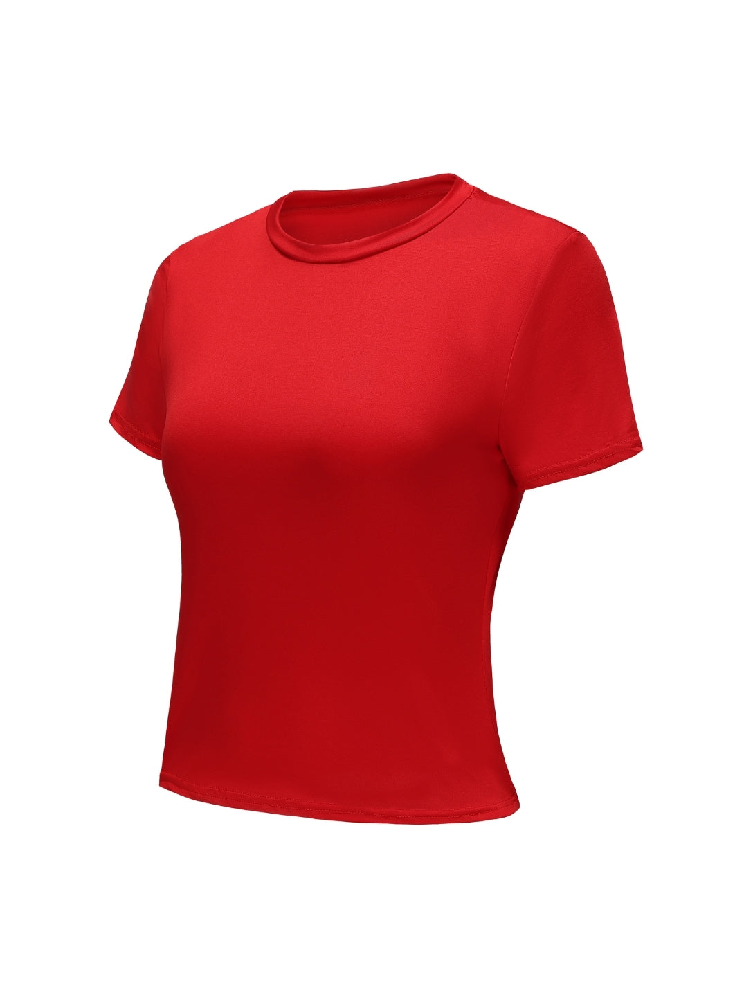 Short Sleeve Crew Neck Top