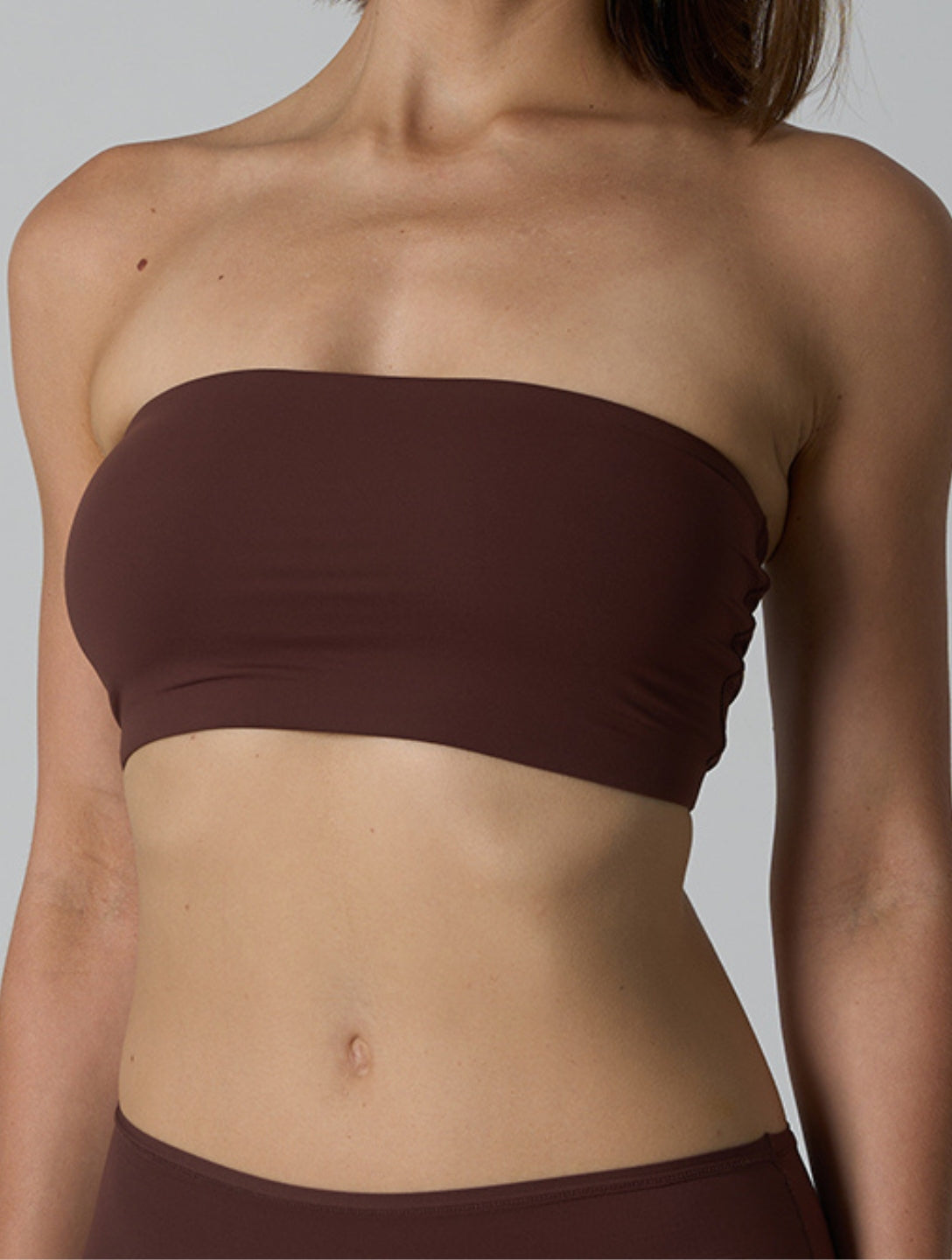 Den glatte bandeau-bh
