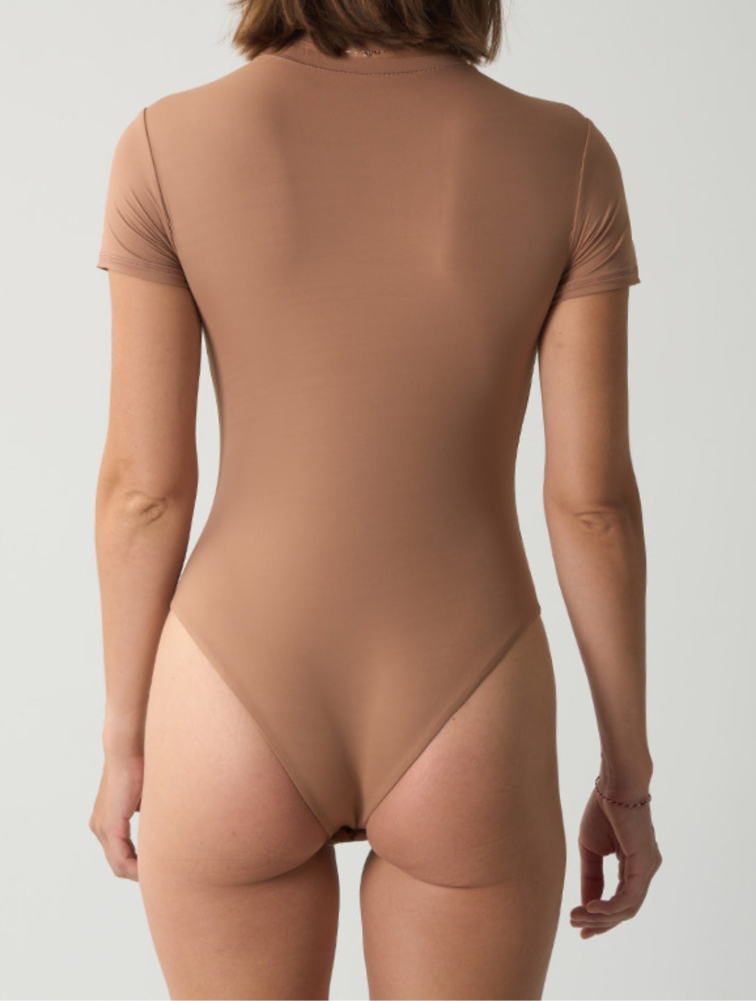 The Smooth Short Sleeve Bodysuit - HeyShape