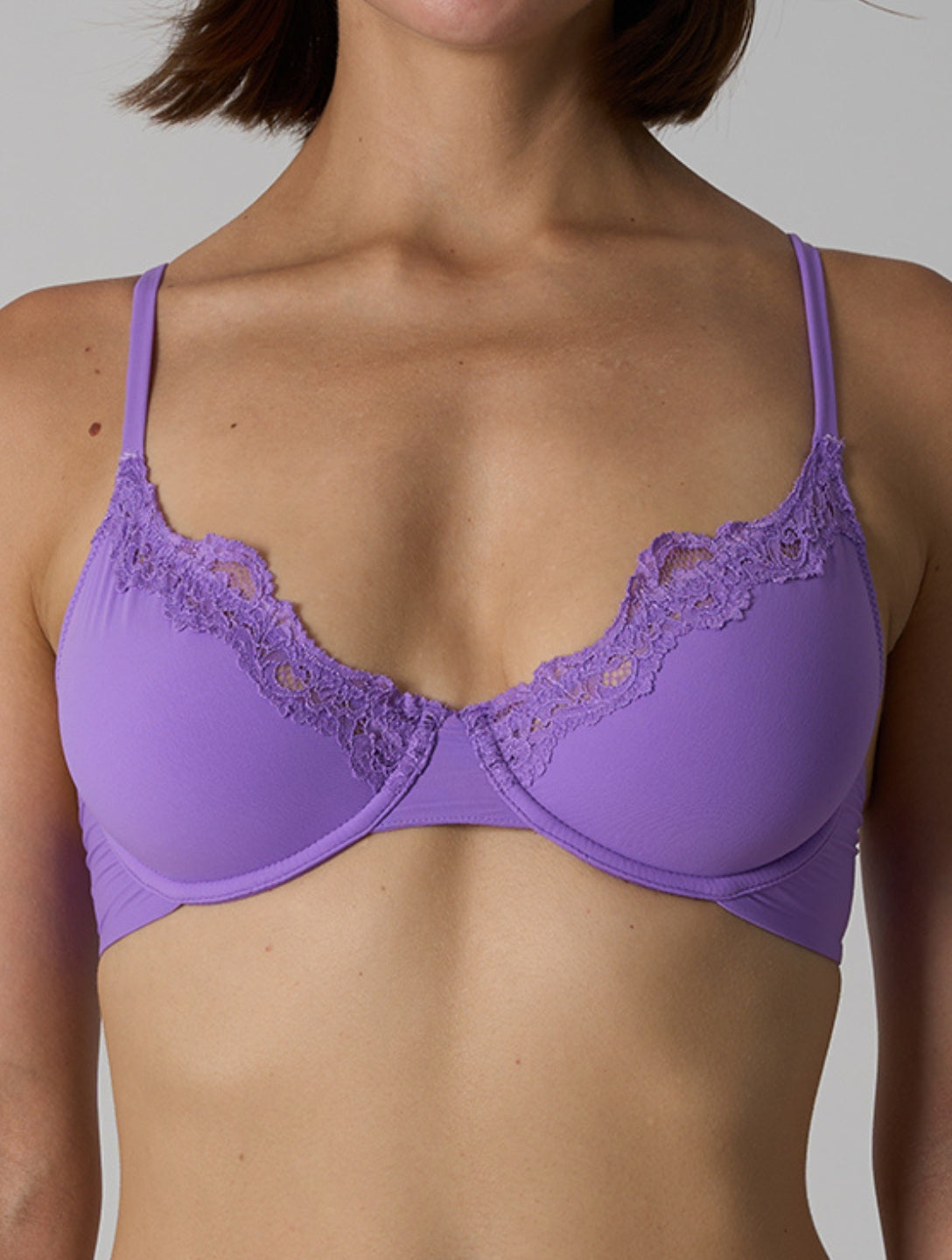 The Smooth Lace Underwire Bra - HeyShape