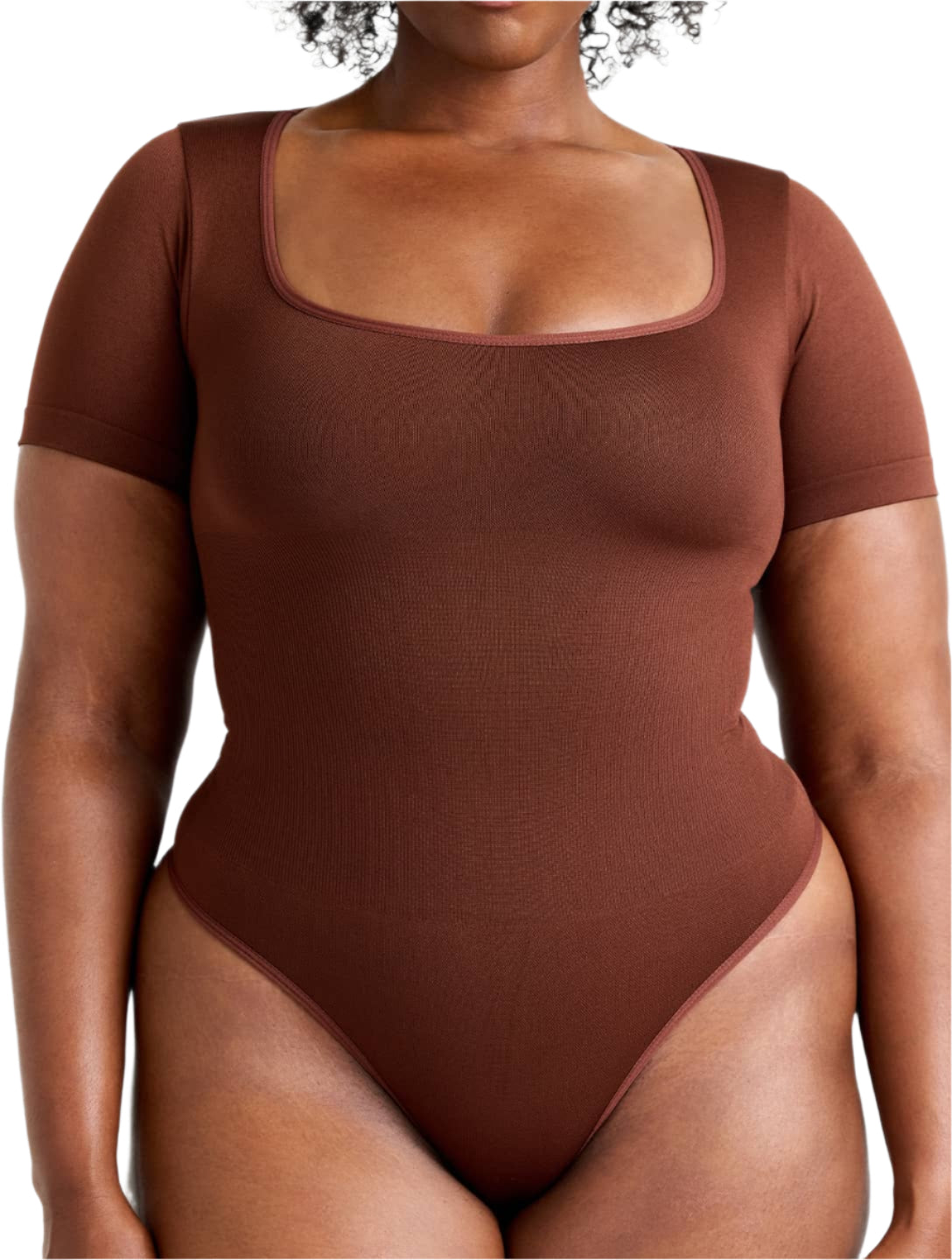 Vierkant Hals String Bodysuit