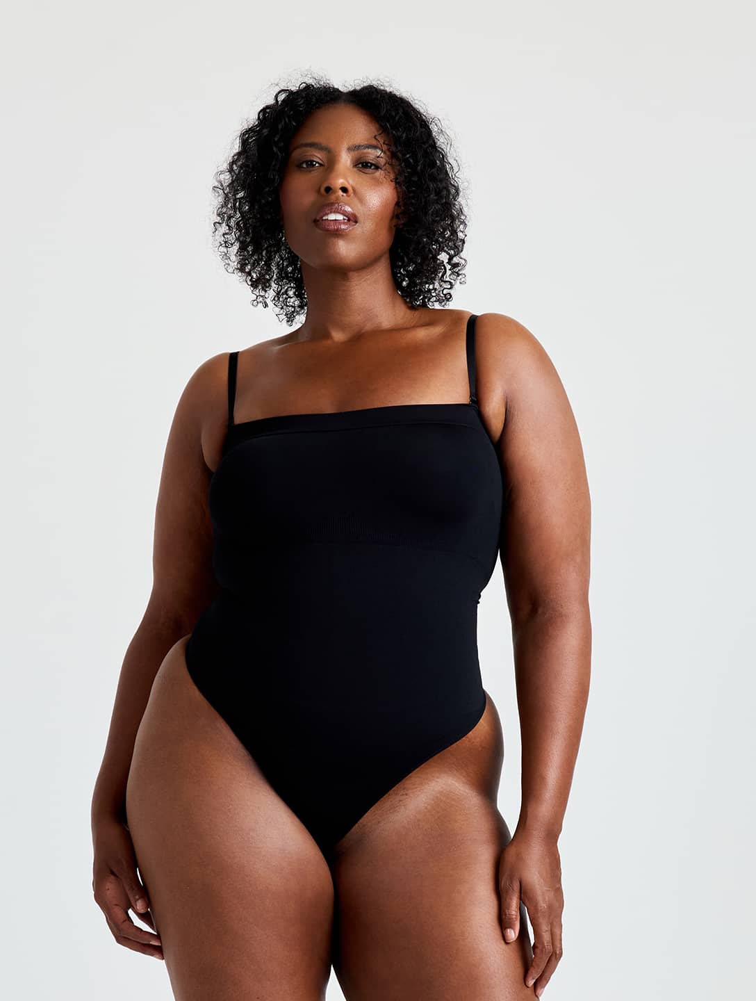 Strapless Thong Bodysuit
